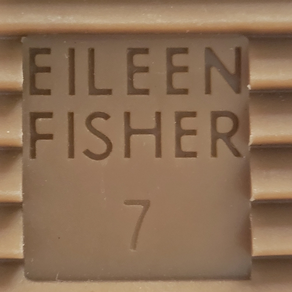 NEW Eileen Fisher Wanda Zip Back Espadrilles Size 7 - Picture 6 of 6